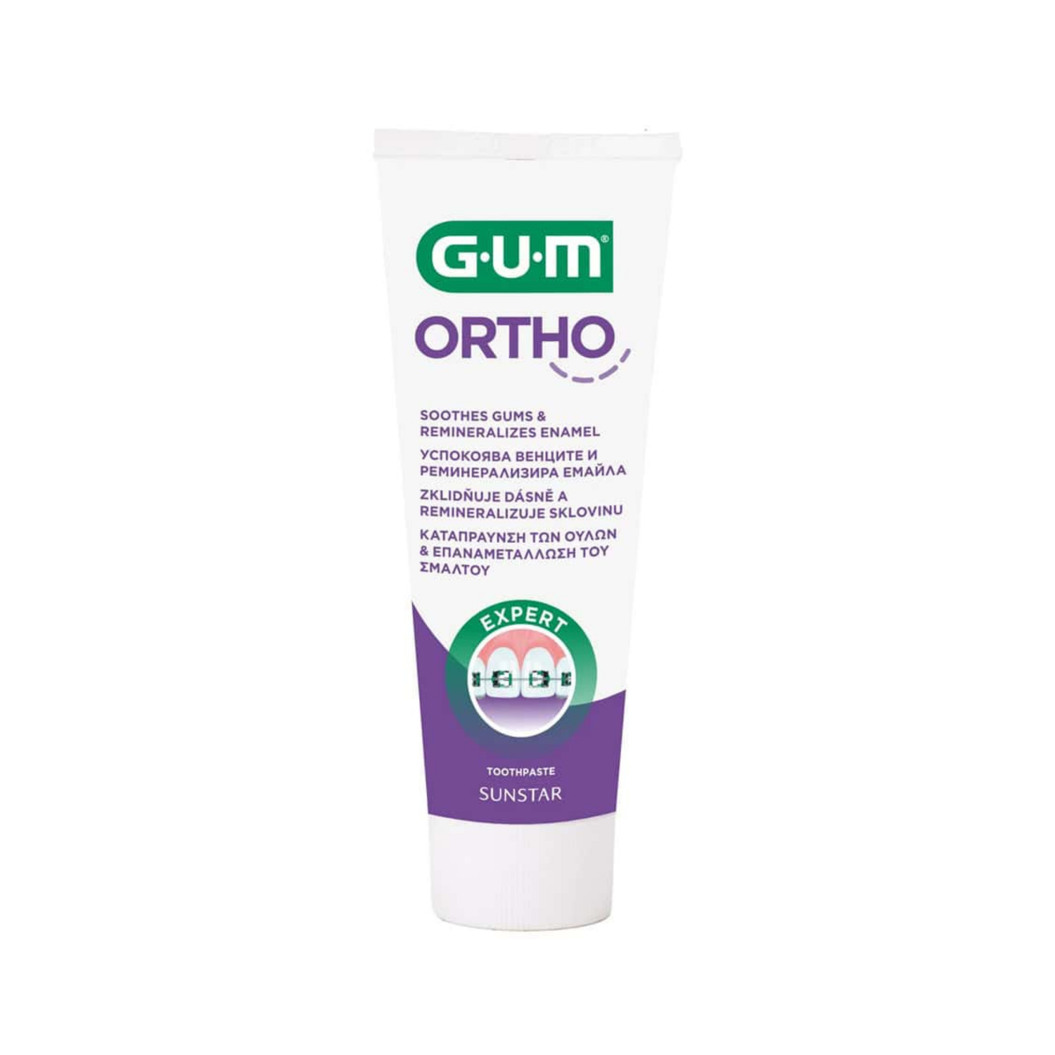 GUM Ortho toothpaste-75ml