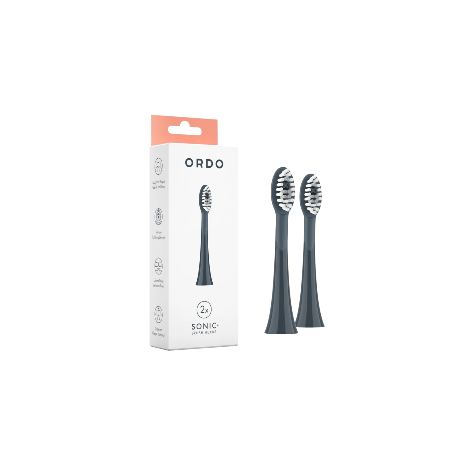 ORDO Sonic+ Brush Heads - 2 pack - Go Oral Care
