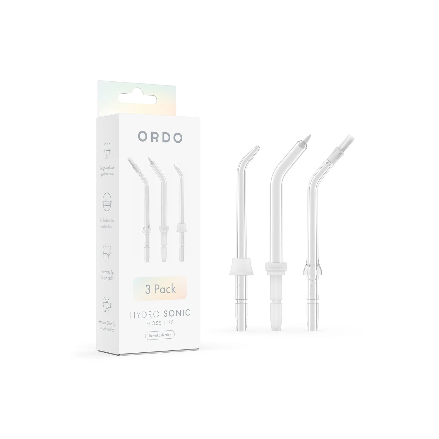 ORDO Hydro Sonic Floss Tips-3Pack - Go Oral Care