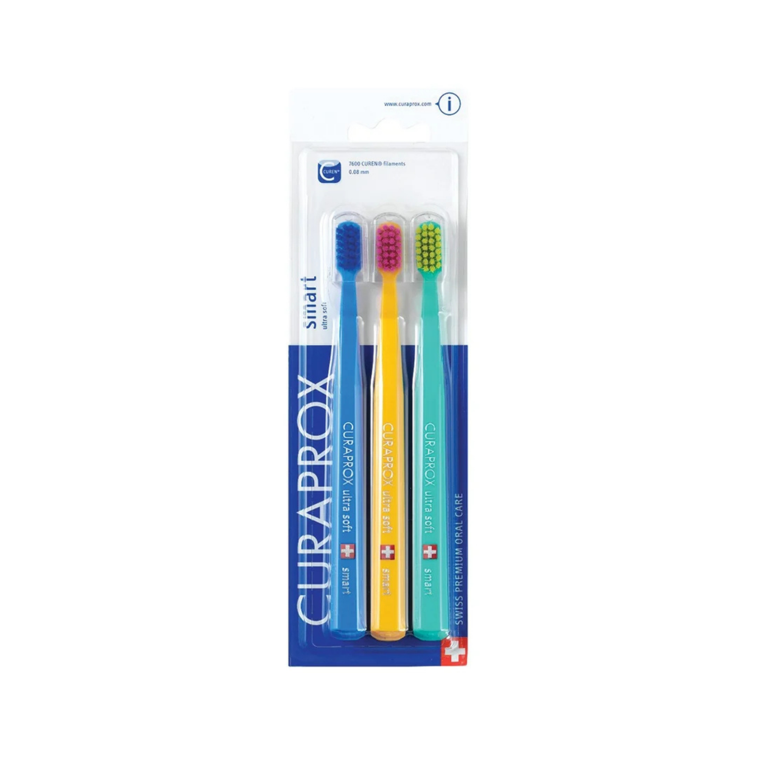 Curaprox CS Smart Toothbrushes - Three-Pack