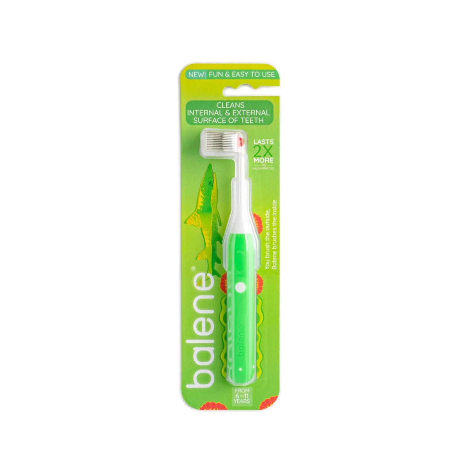 Balene Manual Toothbrush for Kids