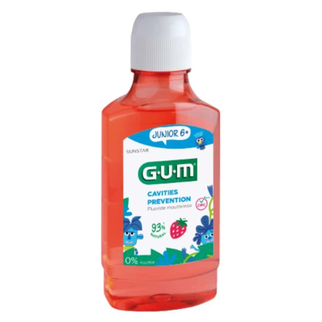 GUM Junior Mouthrinse 6yrs+ :300ml