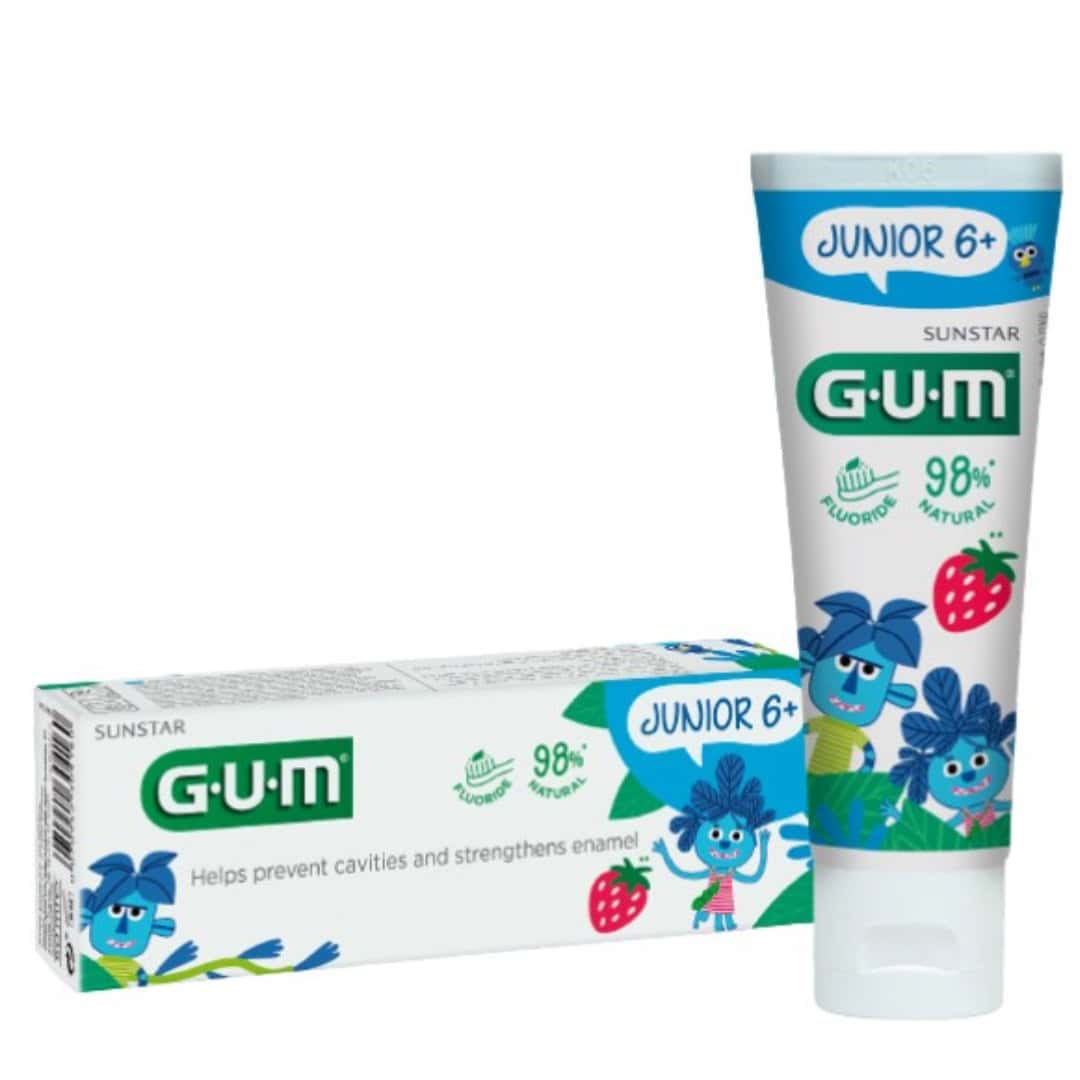 GUM Junior Tooothpaste 6yrs+ 50ml