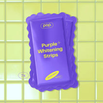 POP Purple  teeth whitening strips - Go Oral Care