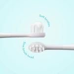 Ordo Sonic Squishmallows Kids Rechargeable - Brush Heads - White - 4 Pack - Go Oral Care