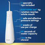 Waterpik - Cordless Plus Water Flosser: WF-26 - Go Oral Care