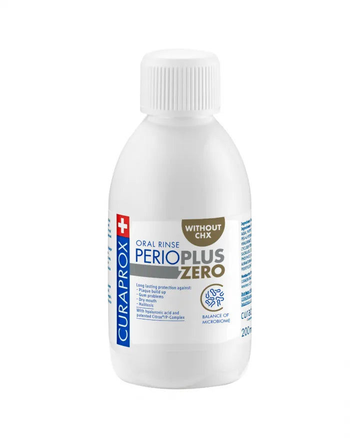 Curaprox Perio Plus Zero Mouthwash-200ml - Go Oral Care
