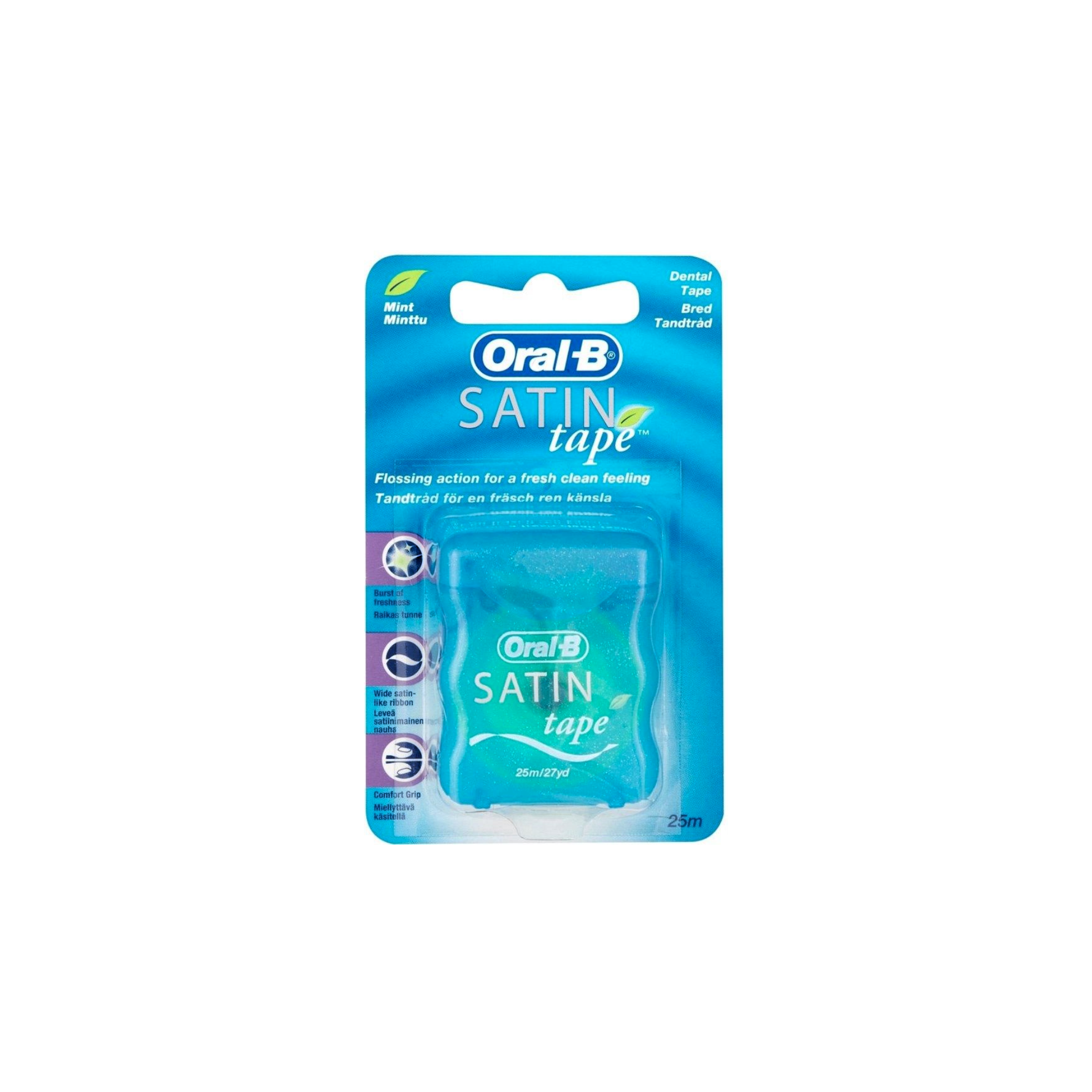 ORAL B Satin tape mint-25M - Go Oral Care