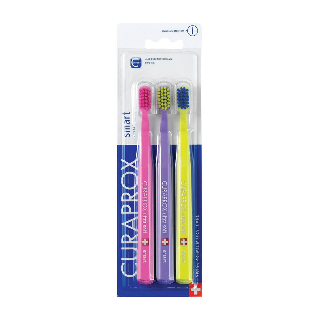 Curaprox CS Smart Toothbrushes - Three-Pack - Go Oral Care