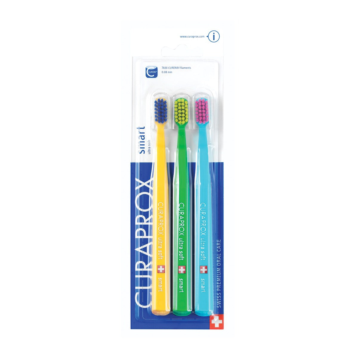 Curaprox CS Smart Toothbrushes - Three-Pack - Go Oral Care