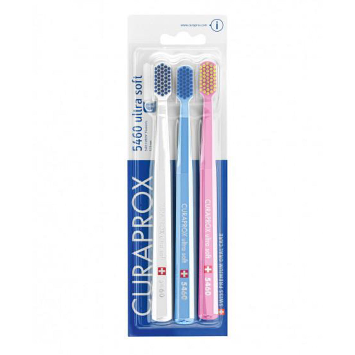 Curaprox CS 5460 Ultra Soft Toothbrushes - Three-Pack - Go Oral Care
