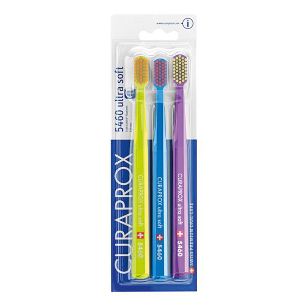 Curaprox CS 5460 Ultra Soft Toothbrushes - Three-Pack - Go Oral Care