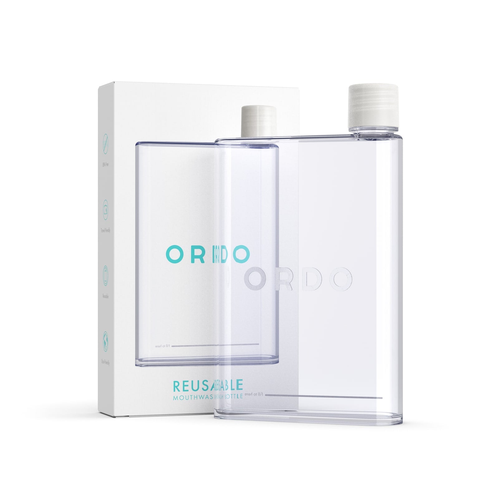 Ordo Reusable Mouthwash Bottle - Go Oral Care