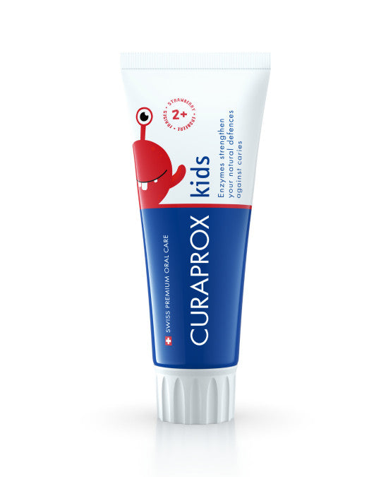 Curaprox Kids Toothpaste - Strawberry 60ml - Go Oral Care
